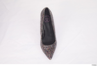 Clothes  304 black glitter high heels shoes 0002.jpg